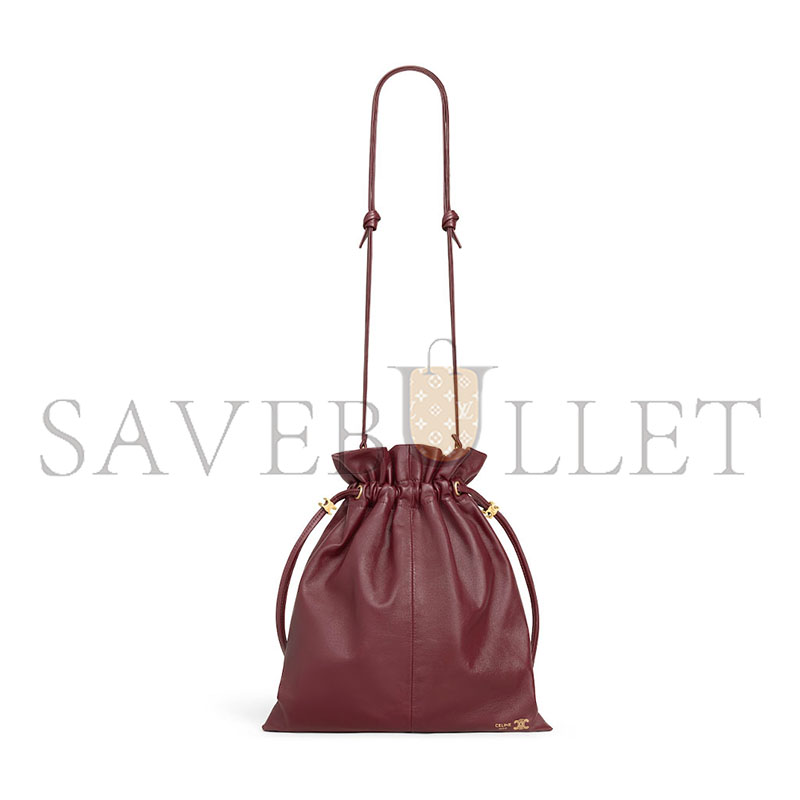 CELINE SMALL CRYSTAL POUCH HANDBAG 123662J79.28PO (32*29*0.5cm)